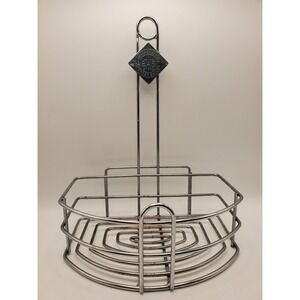 Vintage Tabasco Brand Chrome Wire Tabletop Condiment Caddy Sauce Organizer
